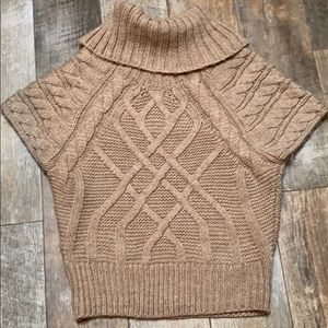 Chunky Loft cowl neck sweater